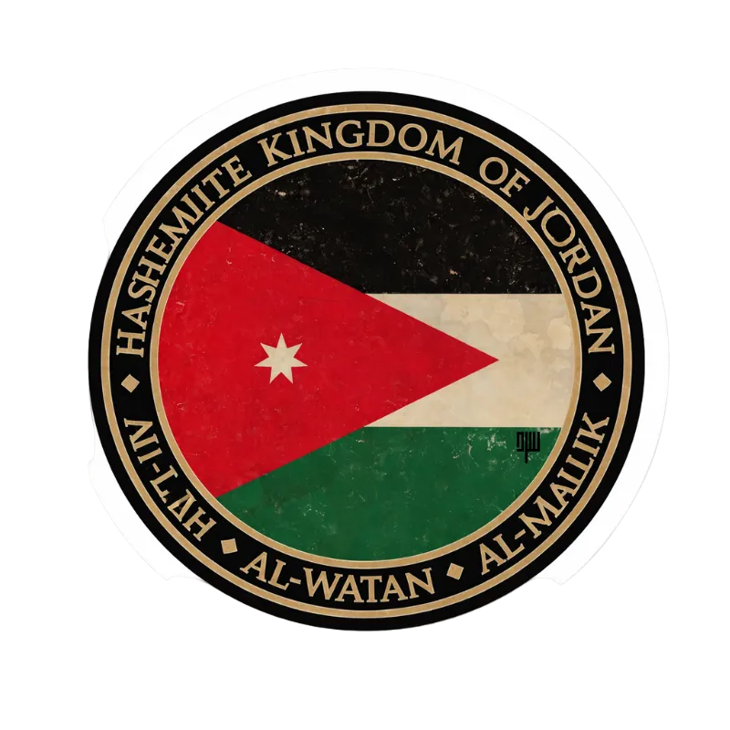 Sard - The Hashemite Kingdom of Jordan Sticker