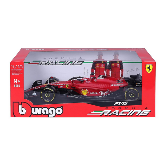 BBurago - F1 Ferrari Charles Leclerc 2022 Diecast Model