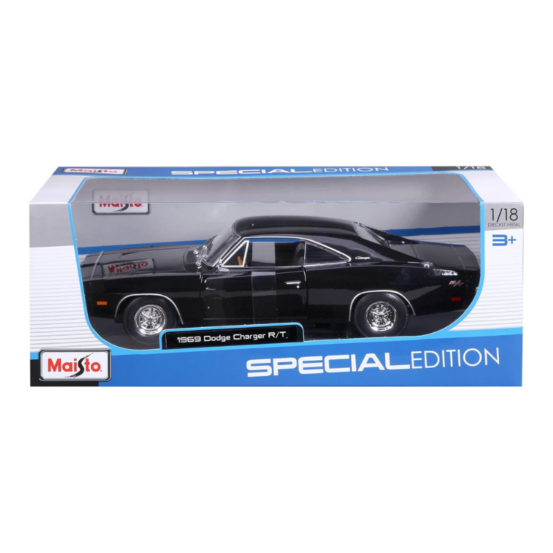 Maisto - Dodge Charger R/T (1969) Model | Black
