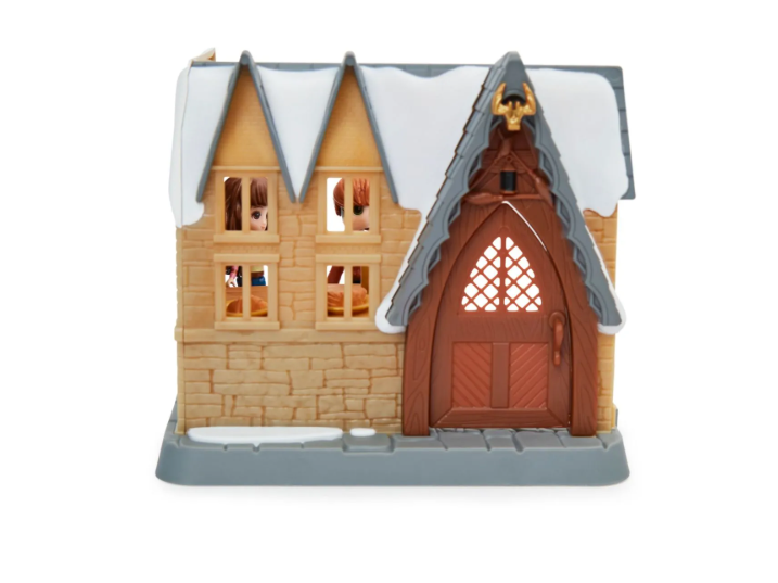 Spin Master - Harry Potter Wizarding World | Magical Minis Three Broomsticks Playset with Ron and Hermione Figures