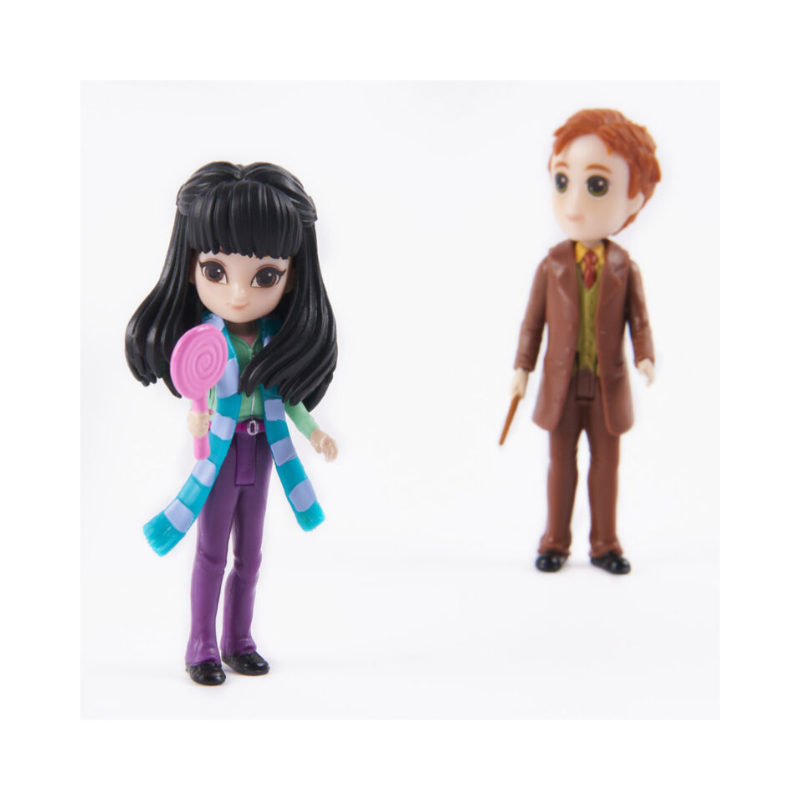 Spin Master - Harry Potter Wizarding World | Magical Mini Friends Cho Chang and George Weasley Figure Set