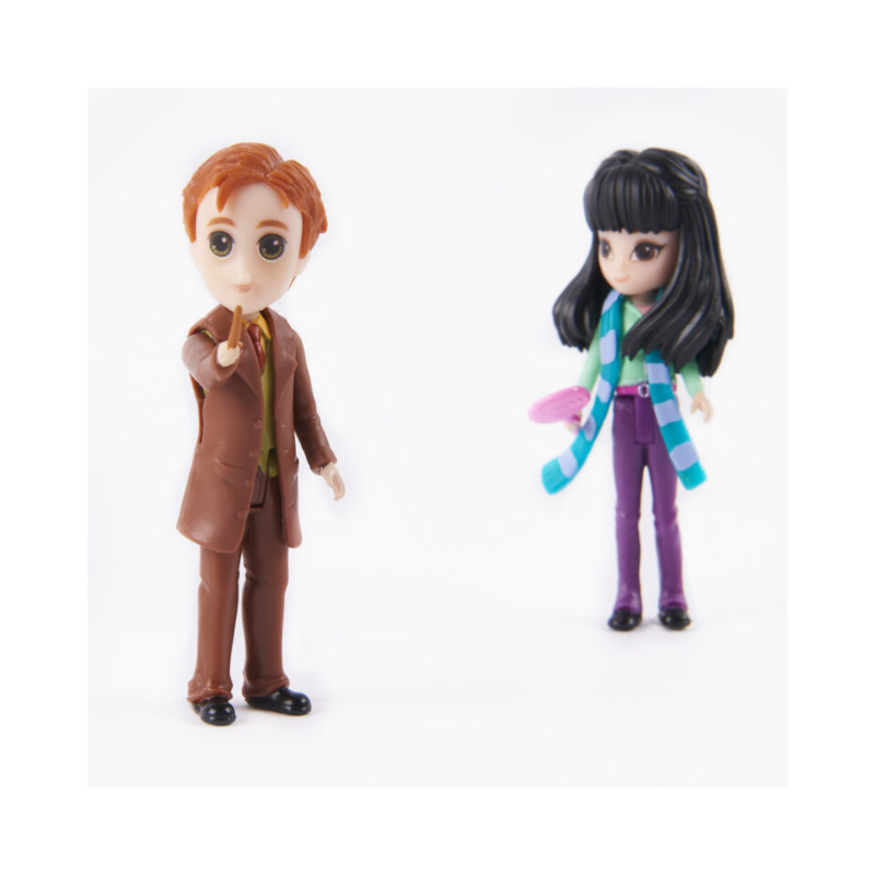 Spin Master - Harry Potter Wizarding World | Magical Mini Friends Cho Chang and George Weasley Figure Set