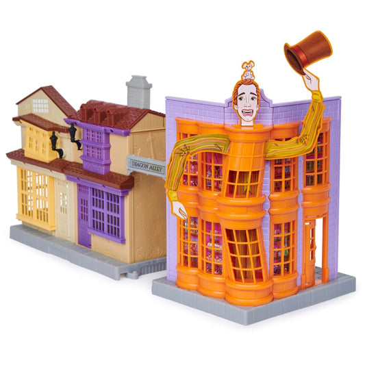 Spin Master - Harry Potter Wizarding World | Magical Minis Diagon Alley 3-in-1 Playset