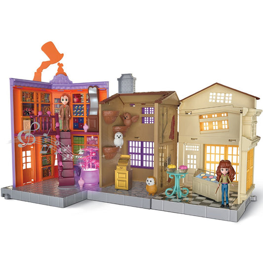 Spin Master - Harry Potter Wizarding World | Magical Minis Diagon Alley 3-in-1 Playset