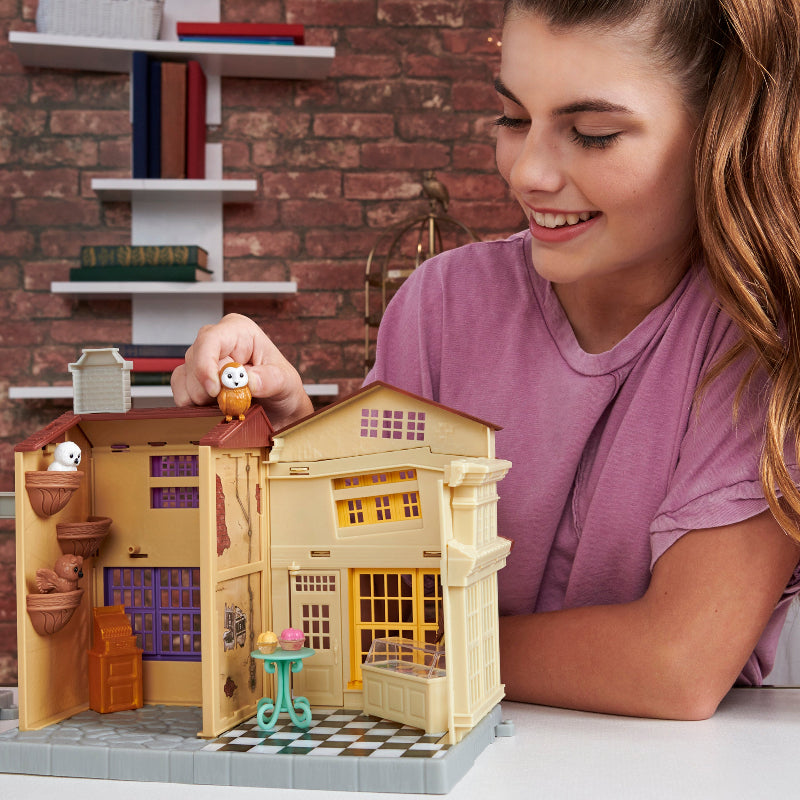 Spin Master - Harry Potter Wizarding World | Magical Minis Diagon Alley 3-in-1 Playset