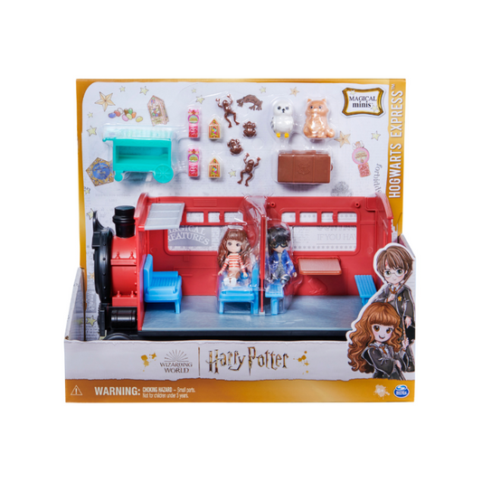 Spin Master - Harry Potter Wizarding World | Magical Minis Hogwarts Express Train Playset