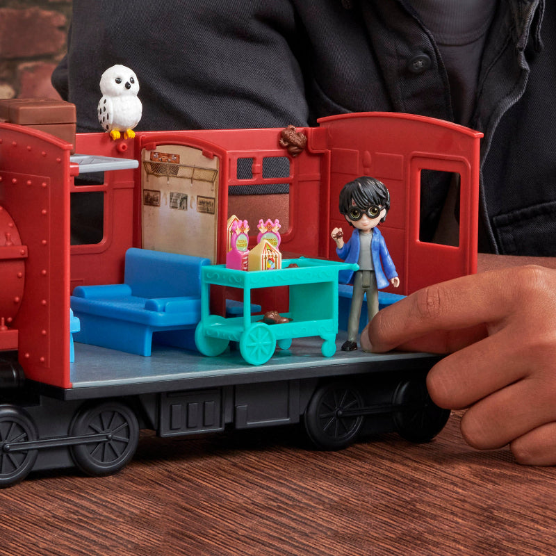 Spin Master - Harry Potter Wizarding World | Magical Minis Hogwarts Express Train Playset