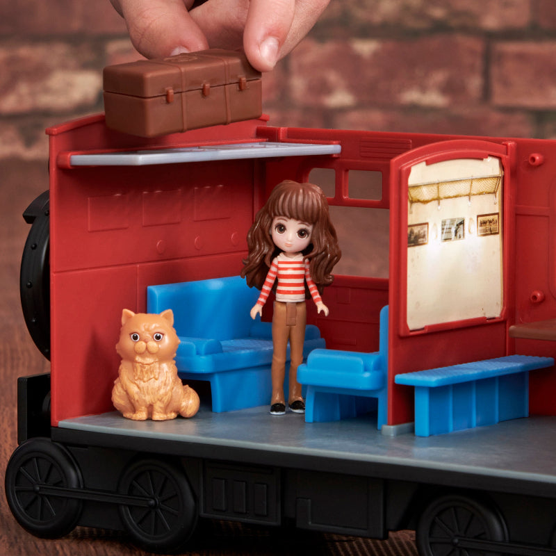 Spin Master - Harry Potter Wizarding World | Magical Minis Hogwarts Express Train Playset