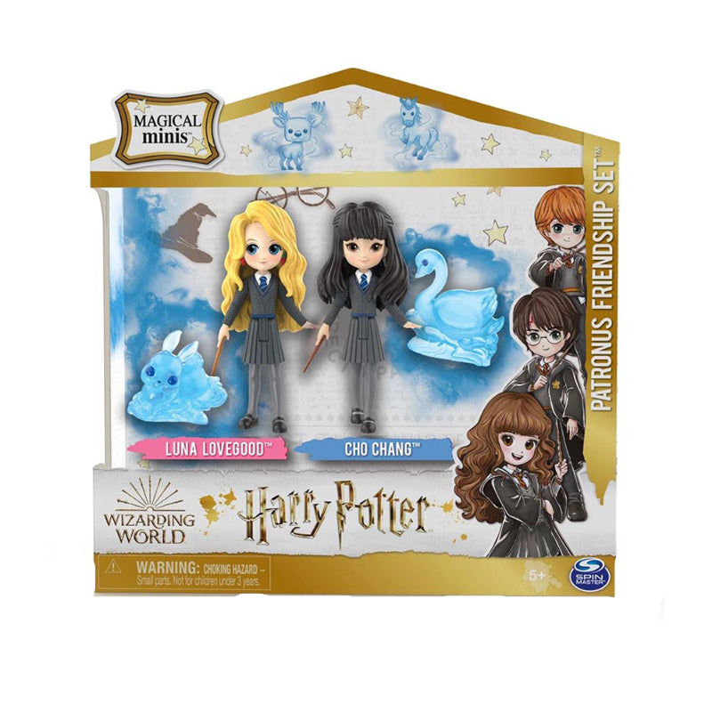 Spin Master - Harry Potter Wizarding World | Magical Mini Friends Luna Lovegood and Cho Chang Figures Set