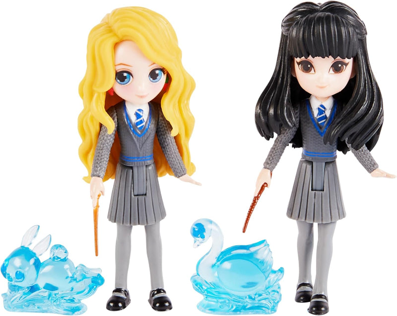 Spin Master - Harry Potter Wizarding World | Magical Mini Friends Luna Lovegood and Cho Chang Figures Set