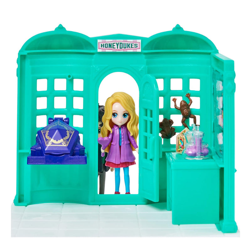 Spin Master - Harry Potter Wizarding World | Magical Mini Honeyduke's Playset with Neville and Luna Figures