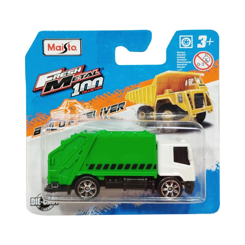 Maisto Fresh Metal 100 Collection -Garbage Truck