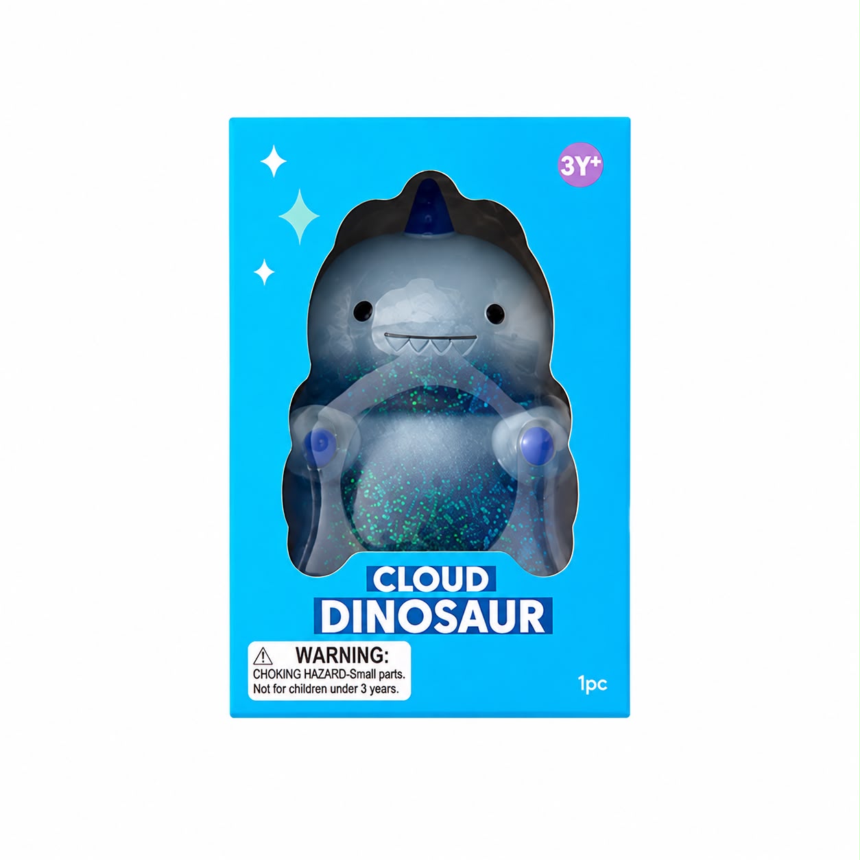 J'adore cloud Dinosaur Blue