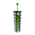 STOR VASO TERMO ACERO INOXIDABLE CON CAÑA 3D 770 ML MINECRAFT ICONICMONO YOUNG ADULT