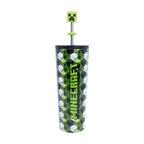 STOR VASO TERMO ACERO INOXIDABLE CON CAÑA 3D 770 ML MINECRAFT ICONICMONO YOUNG ADULT