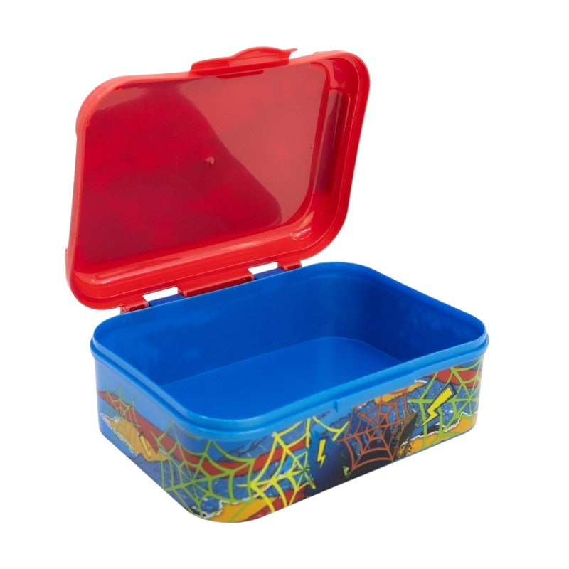 STOR ASKER LUNCH BOX SPIDERMAN MOVING TARGET