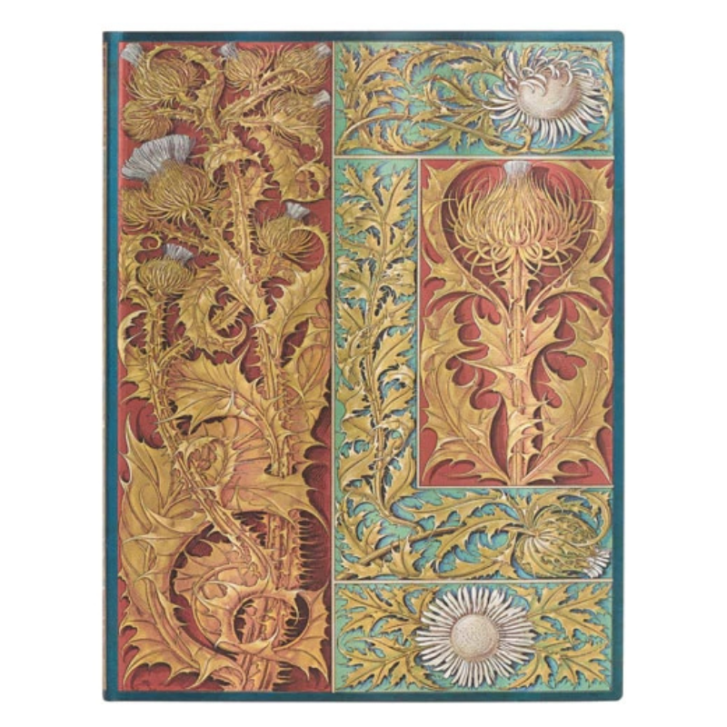 Paperblanks - Wild Thistle Lined Notebook (176 Pages)