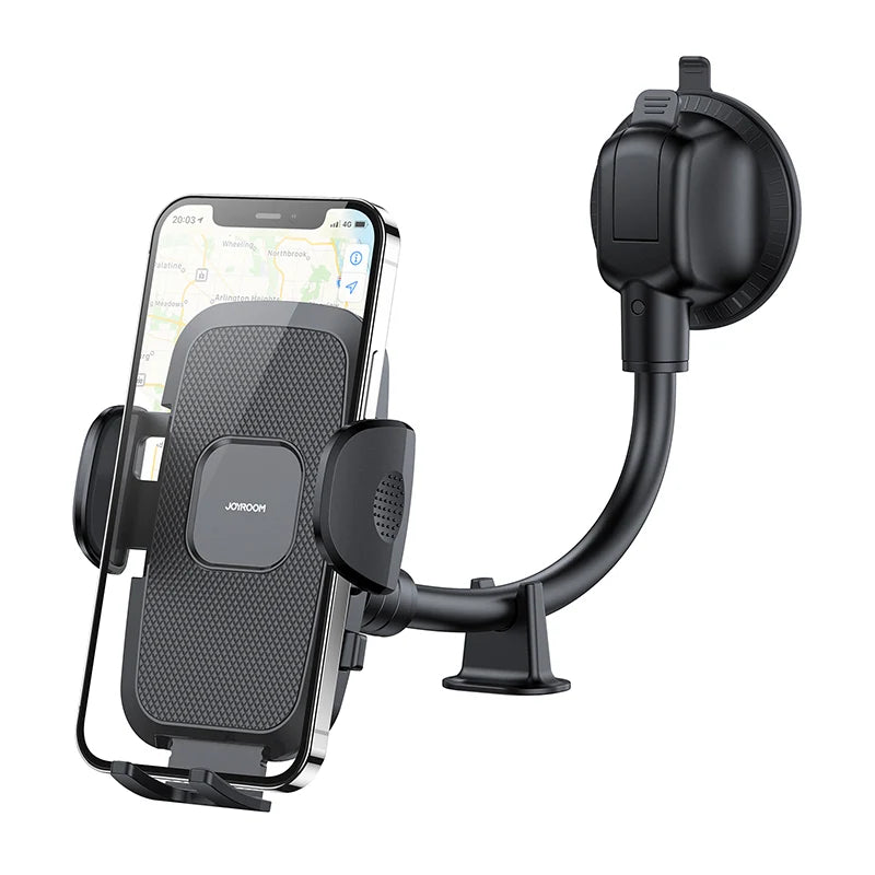 JOYROOM JR-ZS259 Mechanical Car Holder(Long Arm Sucker) - Black