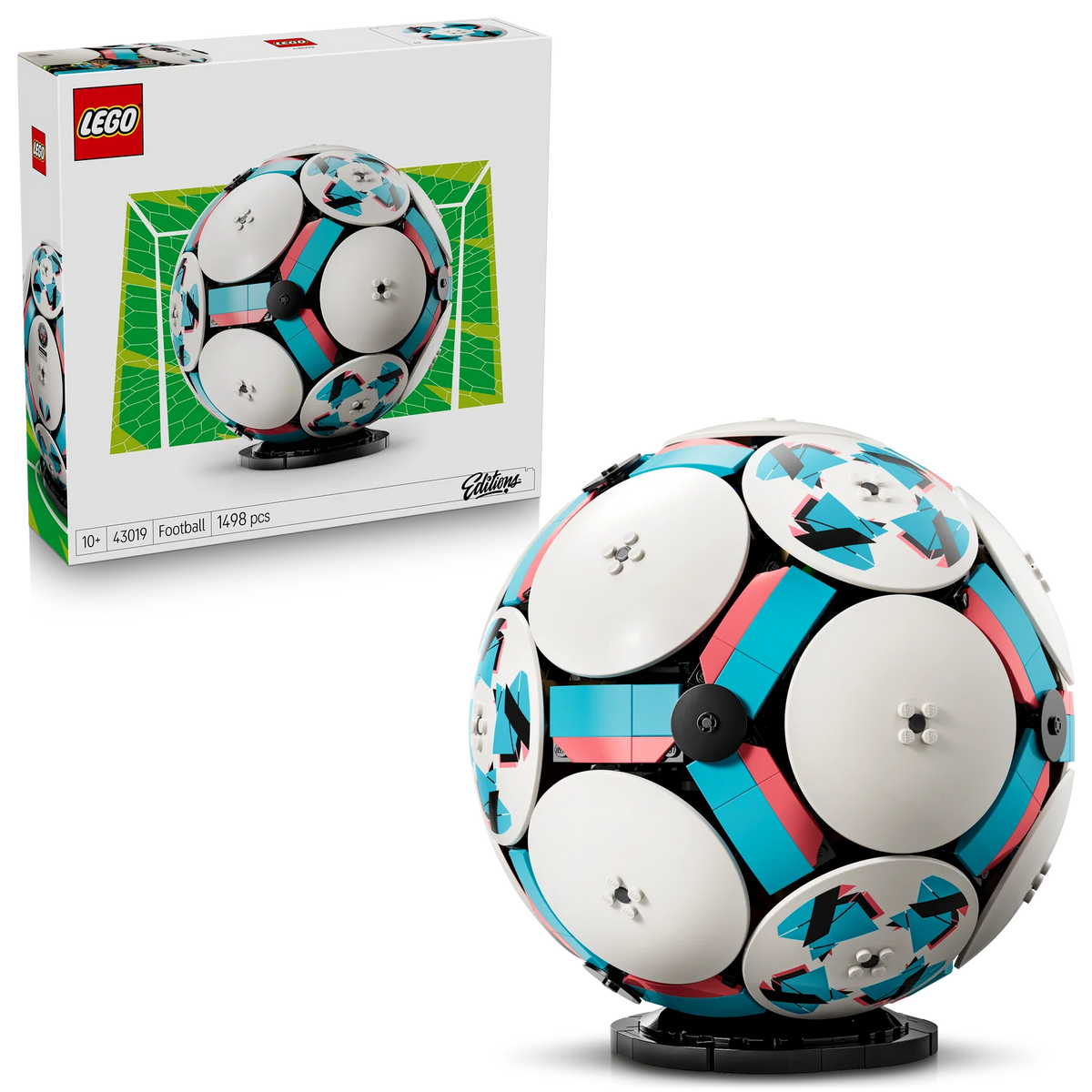 LEGO Editions Soccer Ball – 1498 Pieces (43019)