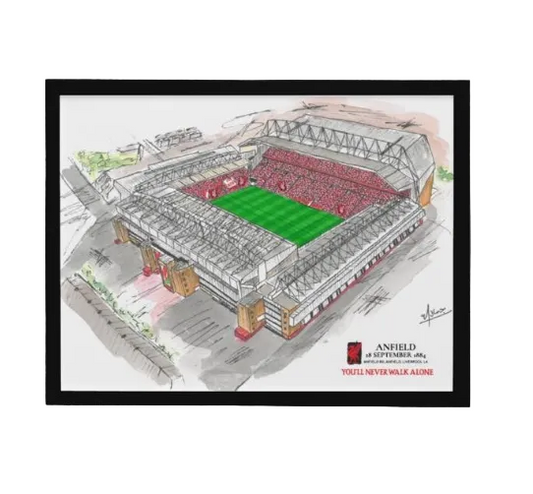 FOOTBALLOGY - THE ART OF LIVERPOOL STADIUM