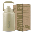 AquaFlask Growler 128oz (3.8L) Insulated Water Jug – Sand