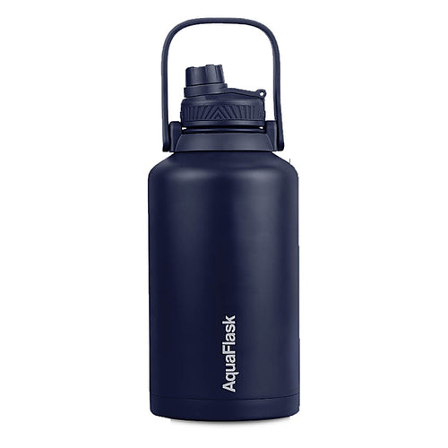 AquaFlask Growler 64oz (1.9L) Insulated Water Jug – Cobalt Blue