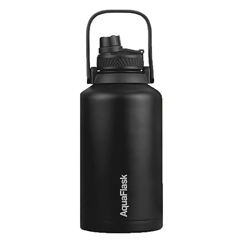 AquaFlask Growler 64oz (1.9L) Insulated Water Jug – Space Black