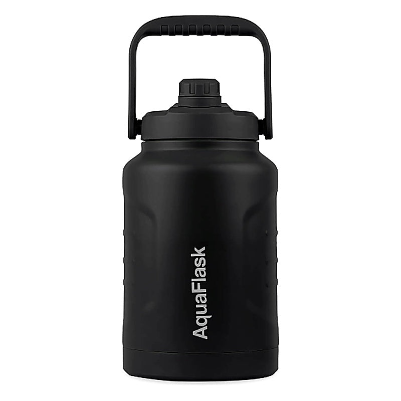 AquaFlask Growler 84oz (2.5L) Insulated Water Jug – Space Black