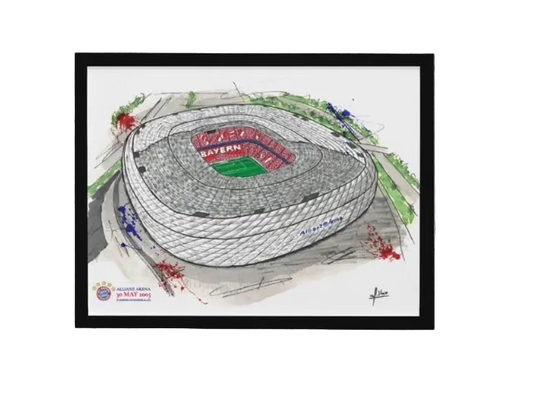 FOOTBALLOGY - THE ART OF BAYERN MUNICH STADIUM