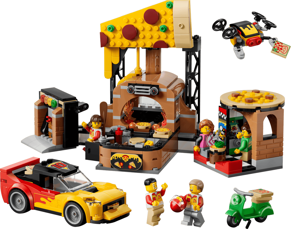 Pizza Delivery Experience with Vehicles- 494 Pcs