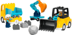 3 in 1 Construction Vehicles- 22 Pcs