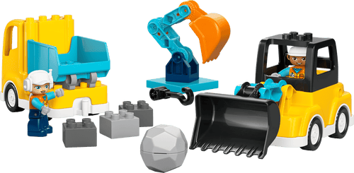 3 in 1 Construction Vehicles- 22 Pcs