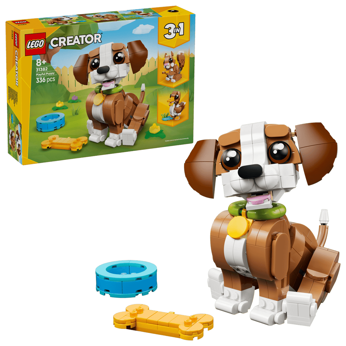 Cute Animals: Playful Puppy Dog- 336 Pcs