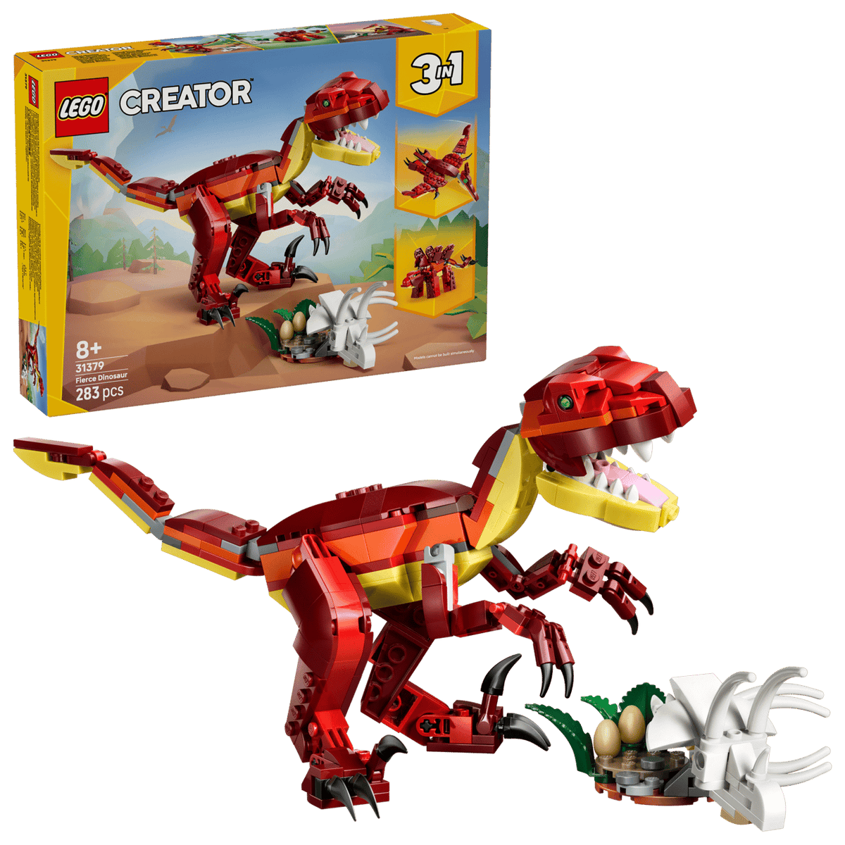 Fierce Dinosaur- 283 Pcs