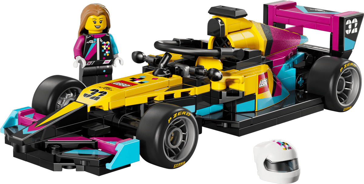 F1 Academy Lego Race Car- 201 Pcs