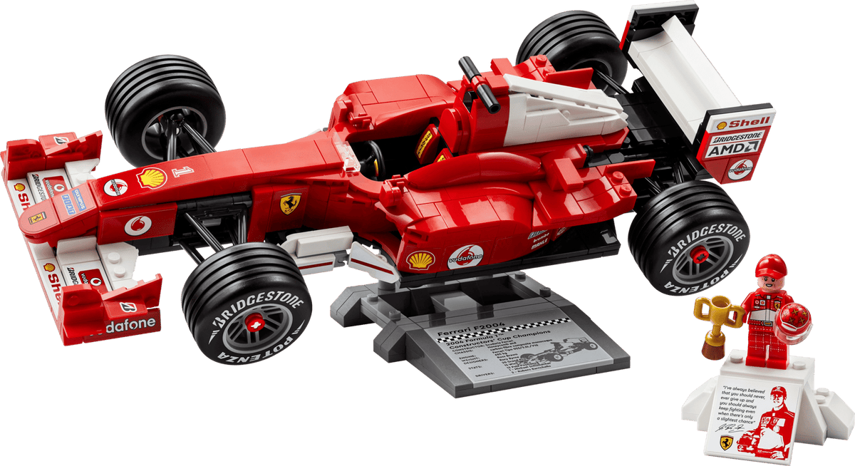 Ferrari F2004 & Michael Schumacher- 735 Pcs