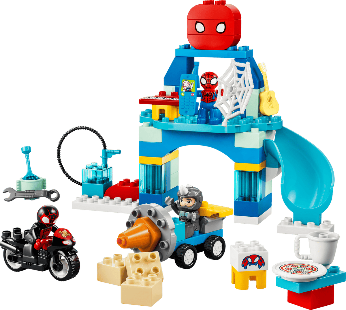 Team Spidey Webquarters- 65 Pcs
