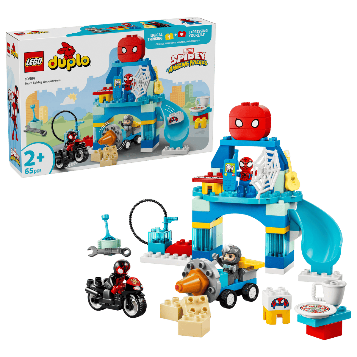 Team Spidey Webquarters- 65 Pcs