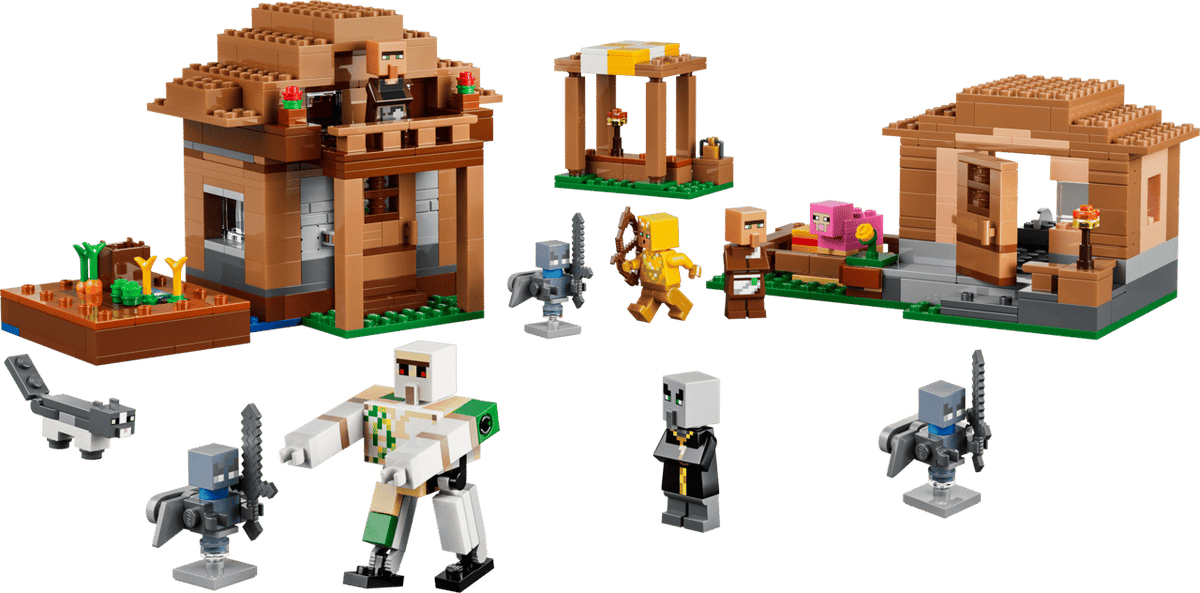 Evoker Village Attack- 607 Pcs