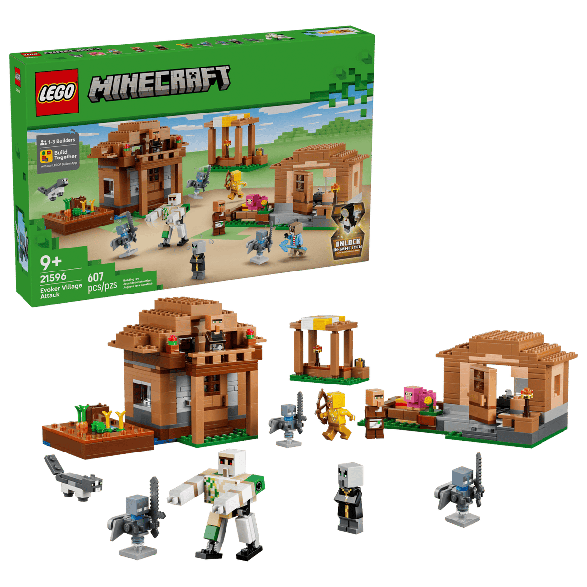 Evoker Village Attack- 607 Pcs