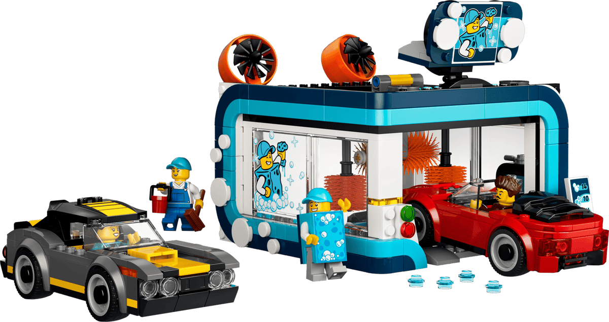Drive-Through Car Wash- 583 Pcs