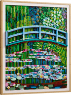 Claude Monet – Bridge over a Pond of Water Lilies- 3179 Pcs