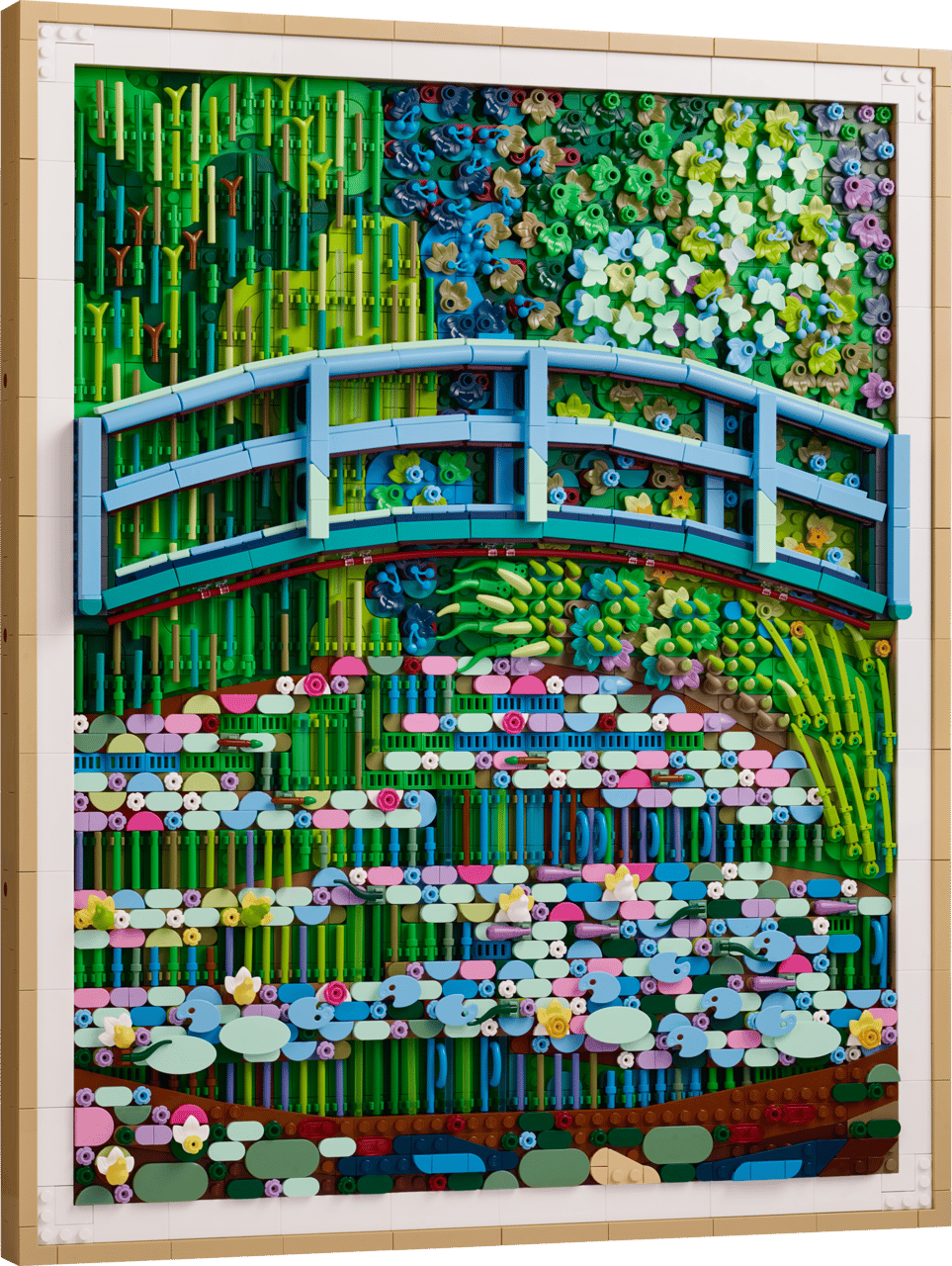 Claude Monet – Bridge over a Pond of Water Lilies- 3179 Pcs