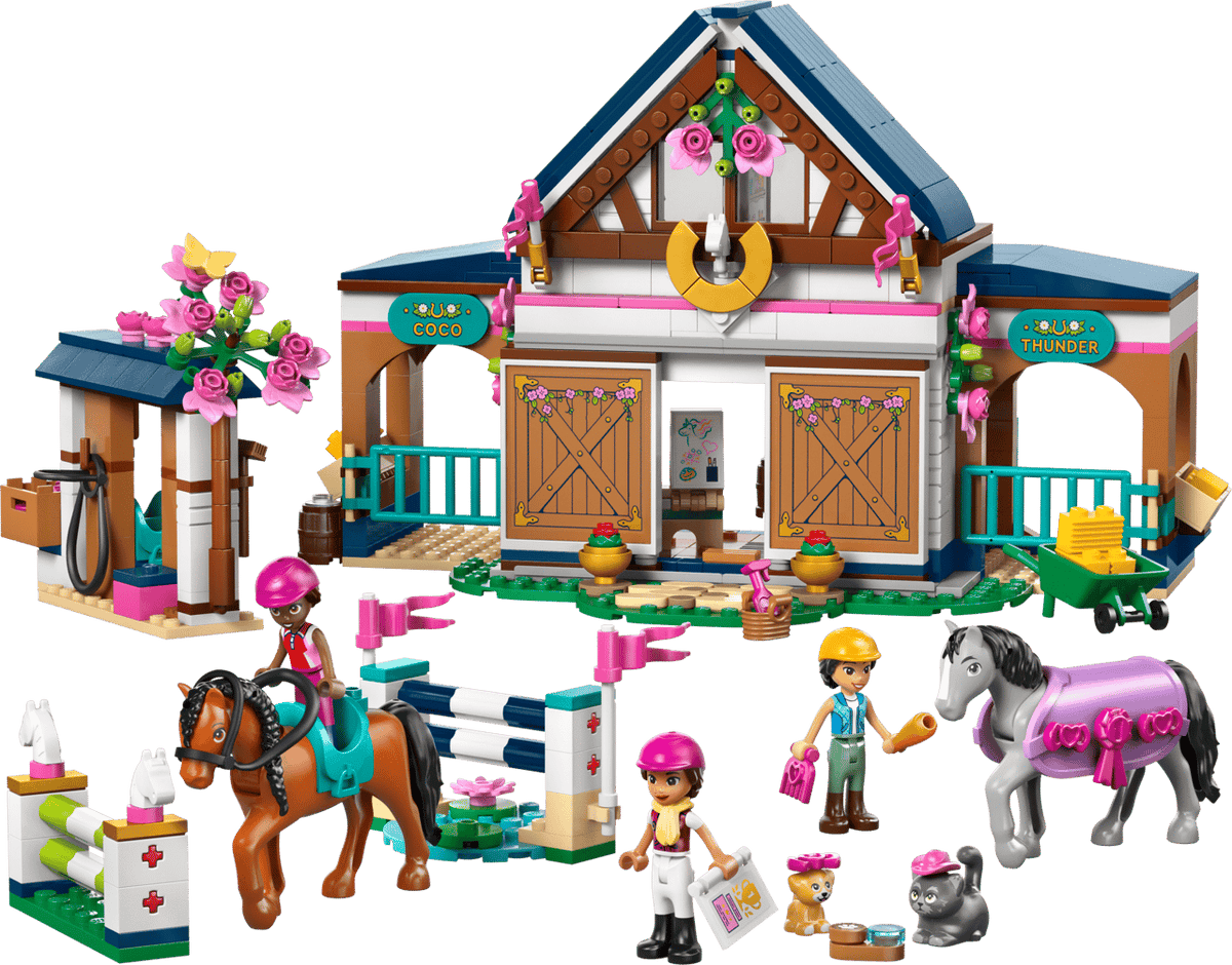 Horse Stable and Riding Academy- 735 Pcs