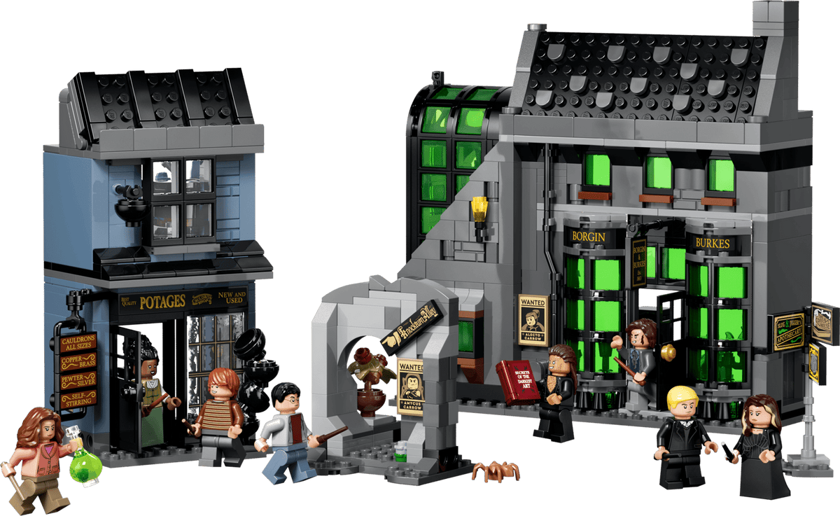Knockturn Alley Wizarding Shops- 788 Pcs