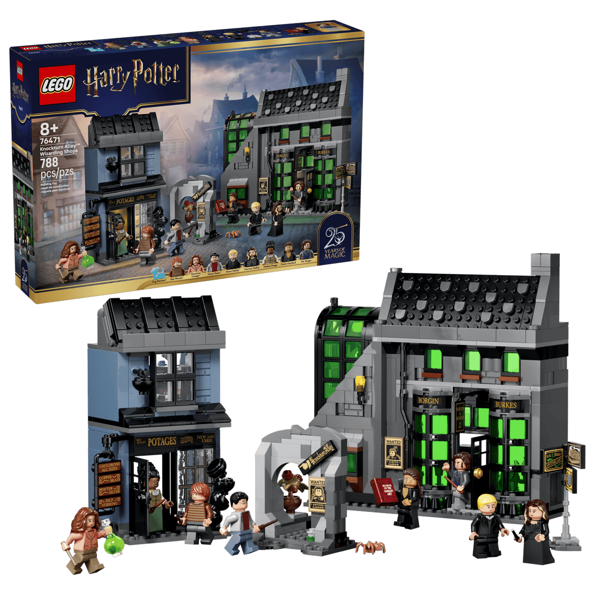 Knockturn Alley Wizarding Shops- 788 Pcs