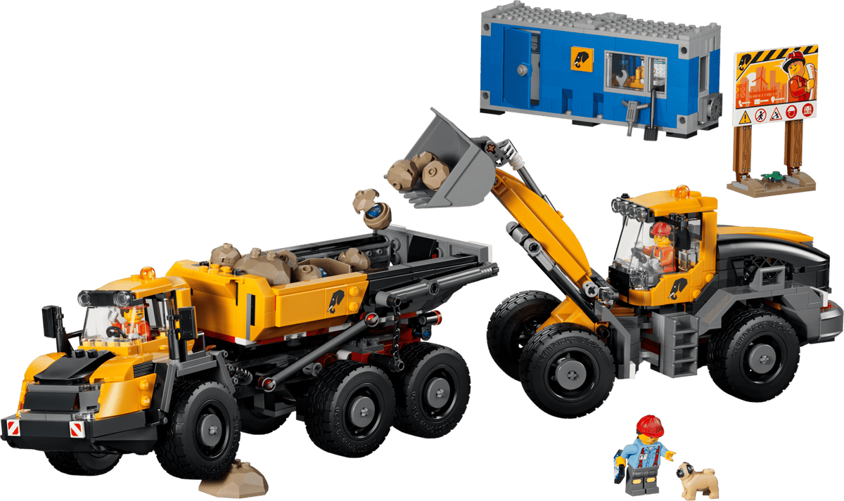 Dump Truck & Front End Loader- 1132 Pcs