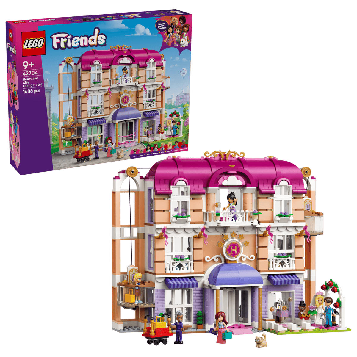 Heartlake City Grand Hotel- 1406 Pcs