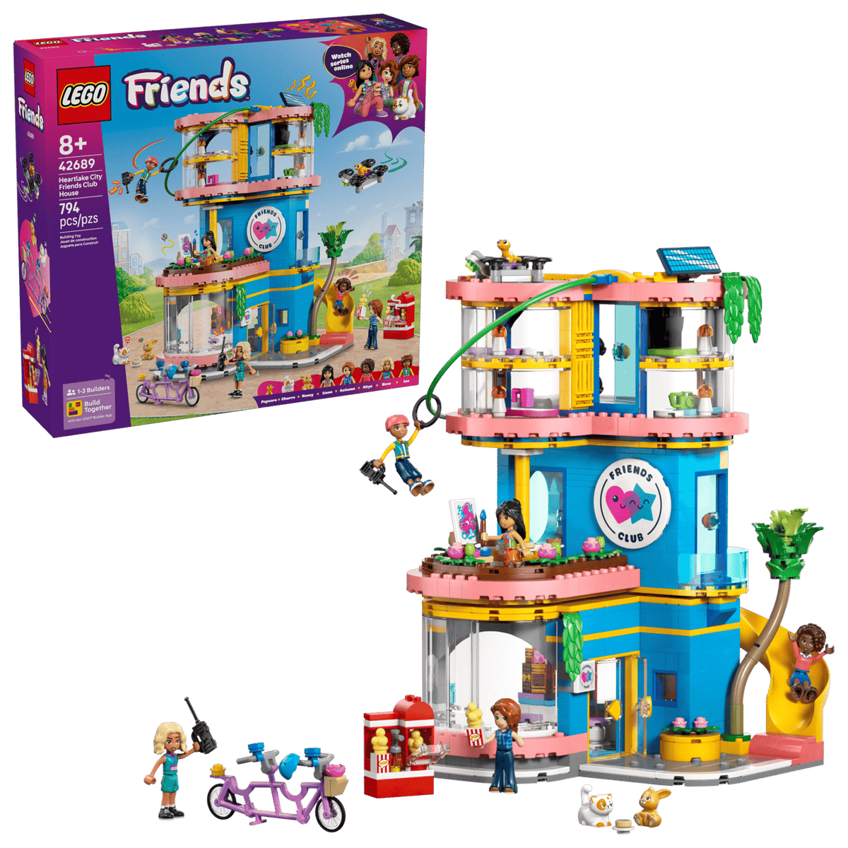 Heartlake City Friends Club House- 794 Pcs