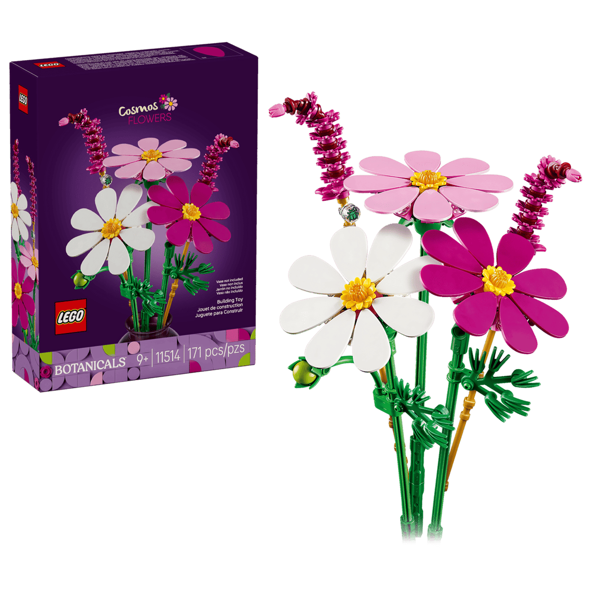 Cosmos Flowers- 171 Pcs